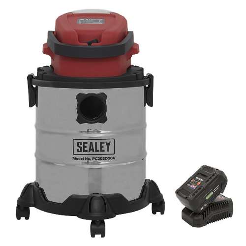 Vacuum Cleaner 20L Wet & Dry Cordless 20V SV20 Series with 4Ah Battery & Charger