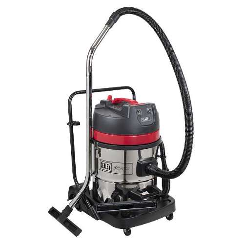 Vacuum Cleaner Wet & Dry 60L Stainless Drum 2400W/230V