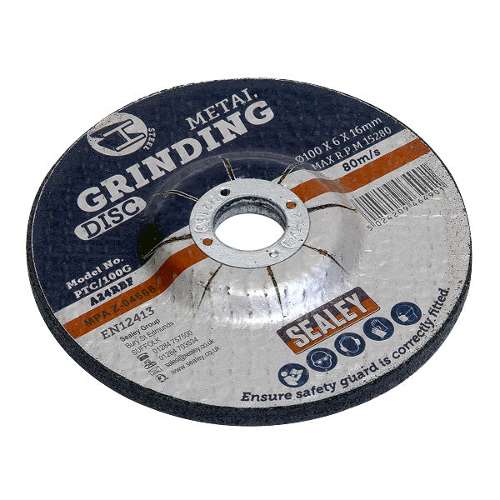 Grinding Disc &#216;100 x 6mm &#216;16mm Bore