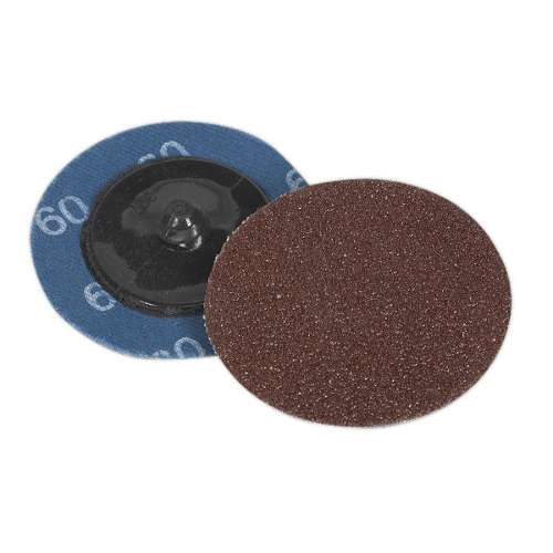 Quick-Change Sanding Disc &#216;50mm 60Grit Pack of 10