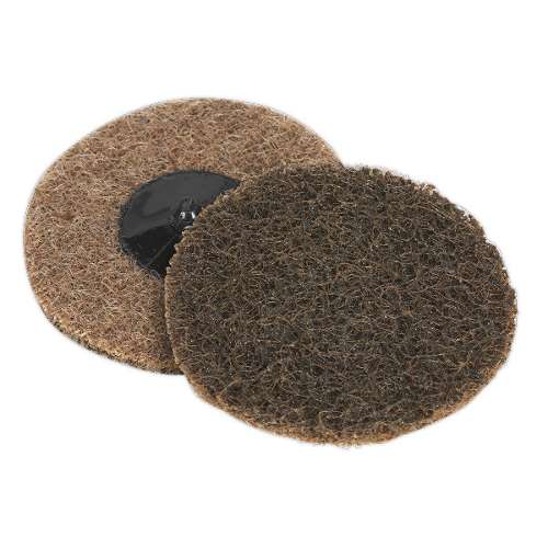 Quick-Change Preparation Pad &#216;75mm Coarse Pack of 10