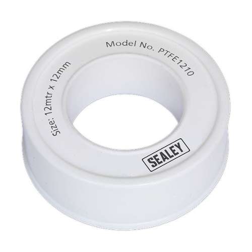 PTFE Thread Sealing Tape 12mm x 12m Pack of 10