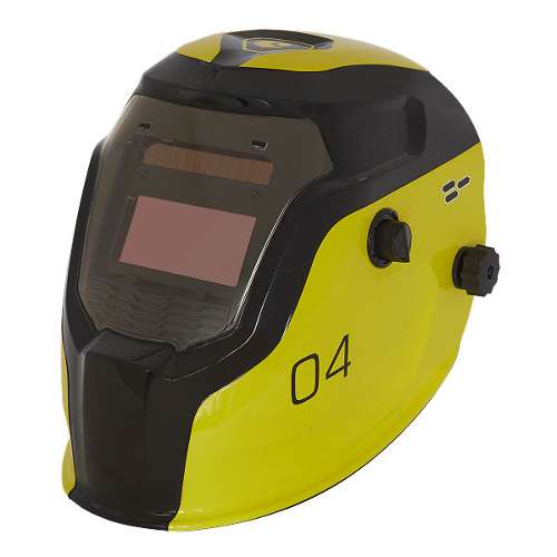 Auto Darkening Welding Helmet - Shade 9-13 - Yellow