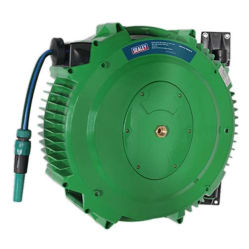 Retractable Water Hose Reel 18m 12mm ID PVC Hose