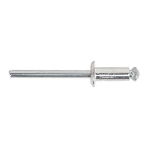 Aluminium Peel Back Rivet Standard Flange 4.8 x 12mm Pack of 200