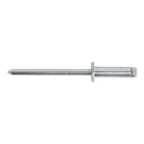 Steel Rivet Standard Flange 4.8 x 16.5mm Pack of 200