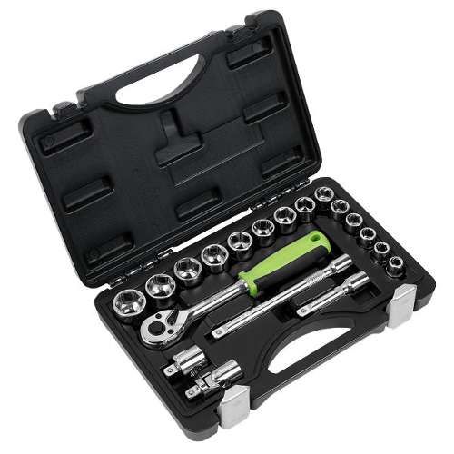 Socket Set 19pc 3/8"Sq Drive Metric