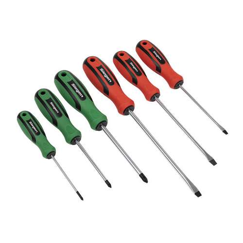 Soft Grip Screwdriver Set 6pc