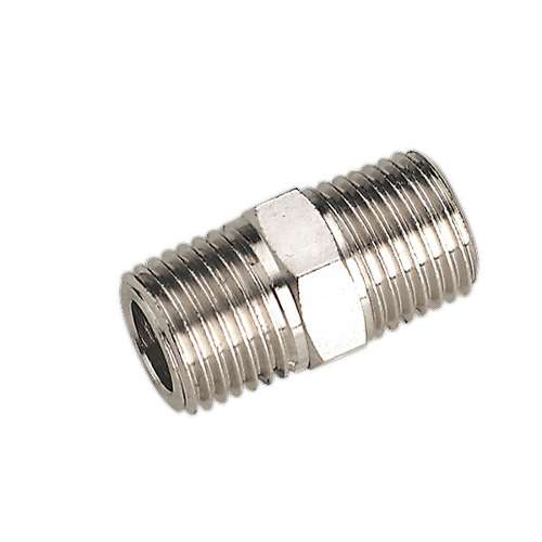 Double Male Union 1/4"BSPT to 1/4"BSPT