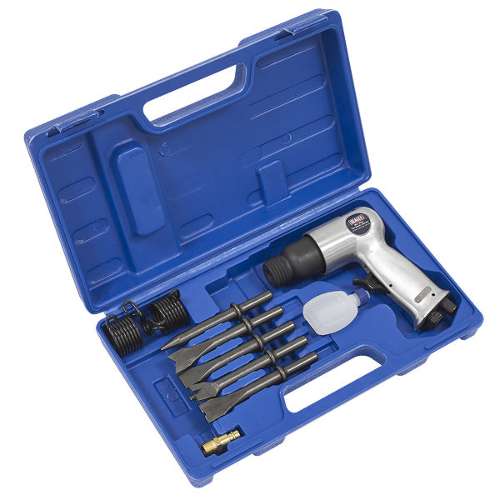 Air Hammer Kit with Chisels Medium Stroke