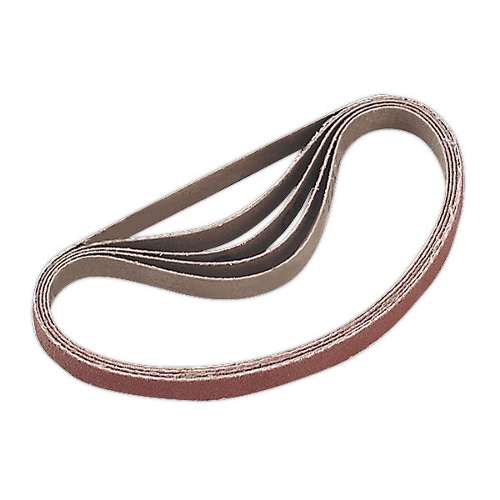 Sanding Belt 10 x 330mm 80Grit Pack of 5