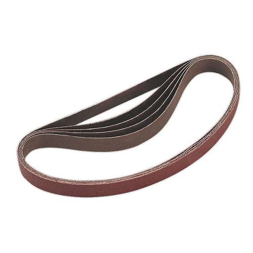 Sanding Belt 20 x 520mm 80Grit Pack of 5