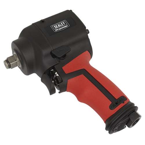 Air Impact Wrench 1/2"Sq Drive Stubby - Twin Hammer