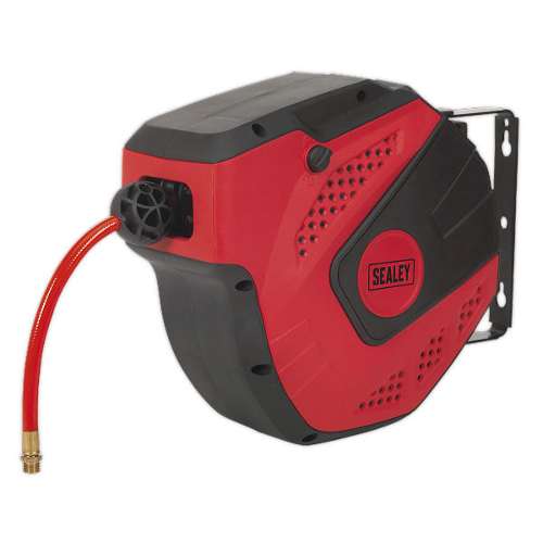 Air Hose Reel Auto-Rewind Control 10m &#216;8mm ID - PU Hose