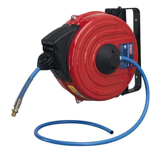 Retractable Air Hose Reel 12m &#216;8mm ID TPU Hose