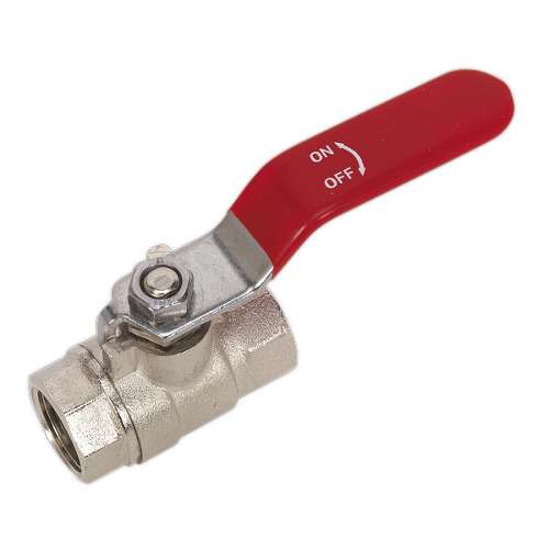 Lever Ball Valve 3/8"BSP (F) x 3/8"BSP (F)