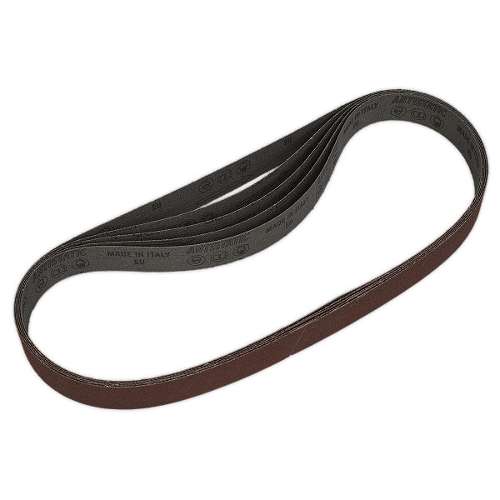 Sanding Belt 25 x 762mm 80Grit Pack of 5