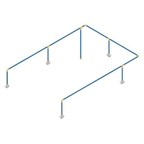 SharkBite&#174; 36m 5-Drop Air Supply System Kit