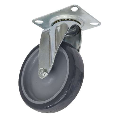 Castor Wheel Swivel Plate &#216;100mm