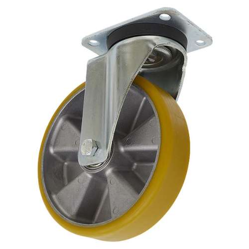 Castor Wheel Swivel Plate &#216;200mm