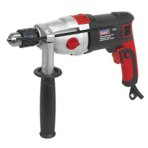 Hammer Drill &#216;13mm 2 Mechanical/Variable Speed 1050W/230V