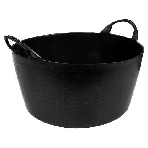 Heavy-Duty Flexi Tub 30L - Black