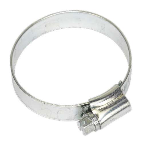 Hose Clip Zinc Plated &#216;35-51mm Pack of 20