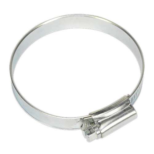 Hose Clip Zinc Plated &#216;51-70mm Pack of 10