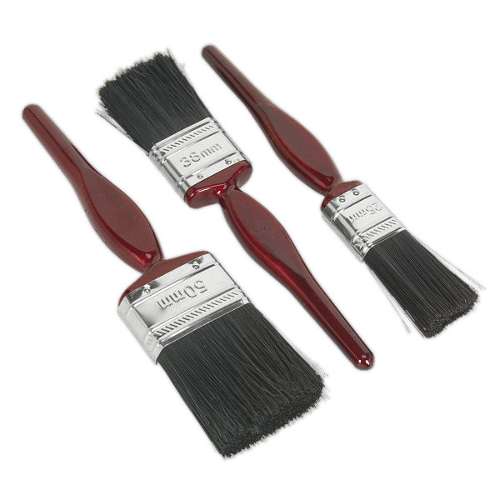 Pure Bristle Paint Brush Set 3pc