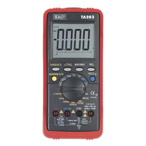 Digital Automotive Multimeter 15-Function Bar Graph/PC Link