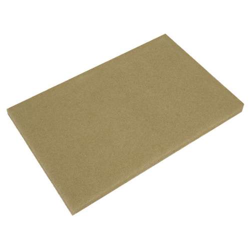 Tan Buffer Pads 12 x 18 x 1" - Pack of 5