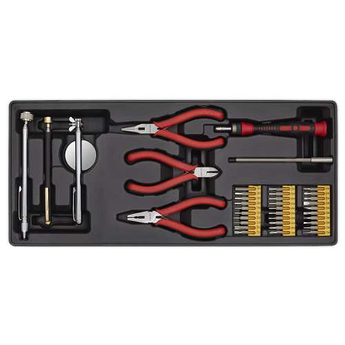 Tool Tray with Precision & Pick-Up Tool Set 38pc