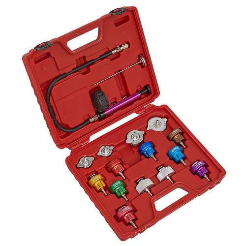 Cooling System Pressure Test Kit 16pc