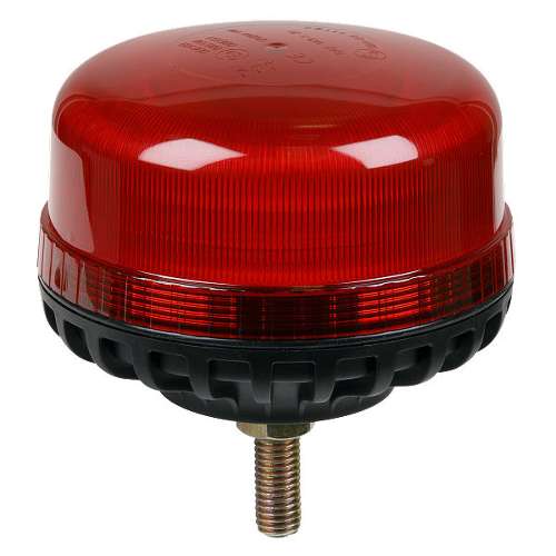 Warning Beacon SMD LED 12/24V 12mm Bolt Fixing - Red