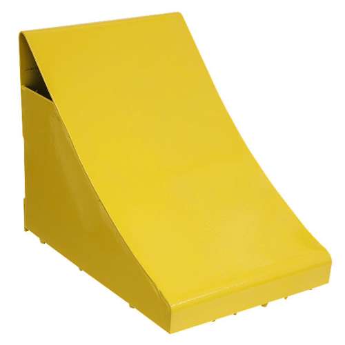 Heavy-Duty Steel Wheel Chock - Single