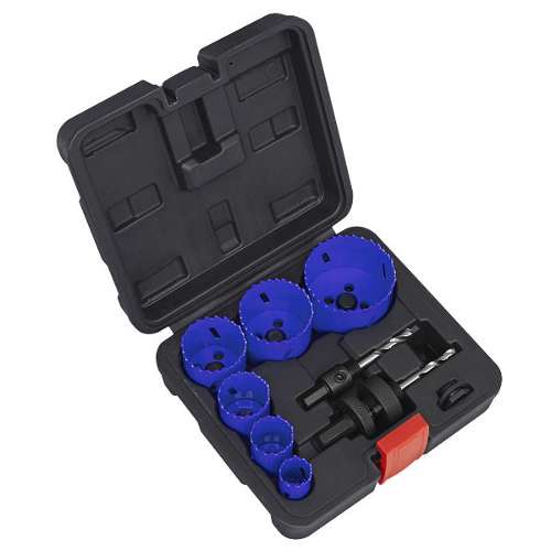 Hole Saw Kit 9pc - Electricians