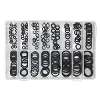 Rubber O-Ring Assortment 225pc Metric