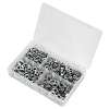 Steel Nut Assortment 320pc 1/4"-1/2"UNF