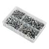 Steel Nut Assortment 320pc 1/4"-1/2"UNC