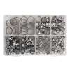 O-Clip Single Ear Assortment 160pc Stainless Steel