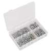 Lock Washer Assortment 1000pc Serrated Internal M5-M10 Metric