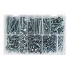 Self-Drilling Screw Assortment 410pc Hex Head Zinc