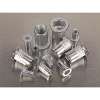 Threaded Insert (Rivet Nut) Assortment 200pc M4-M8 Splined Metric