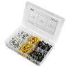 Numberplate Screw Assortment 195pc 4.8mm x 18mm - Plastic Enclosed Head