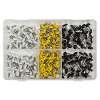 Numberplate Screw Assortment 195pc 4.8mm x 18mm - Plastic Enclosed Head