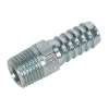 Screwed Tailpiece Male 1/4"BSPT - 3/8" Hose Pack of 5