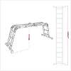 Aluminium Folding Platform Ladder 4-Way EN 131