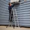 Aluminium Folding Platform Ladder 4-Way EN 131