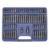 TRX-Star/Security TRX-Star/Hex/Ribe/Spline Bit Set 74pc 3/8" & 1/2"Sq Drive