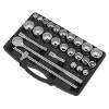 Socket Set 26pc 3/4"Sq Drive 12-point WallDrive&#174;